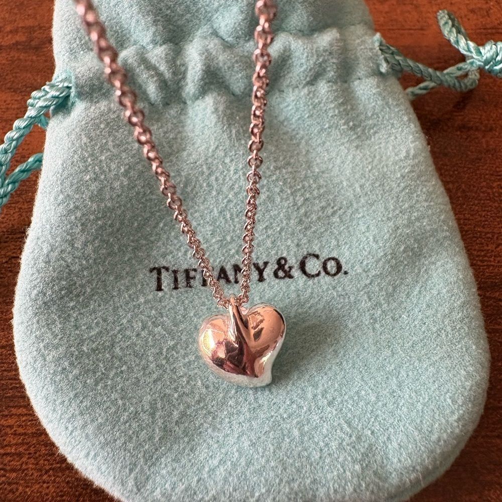 Tiffany & Co. Concave Heart Necklace